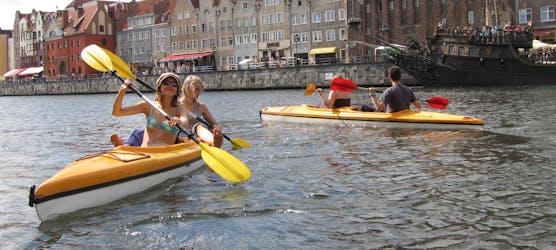 Tour de Gdansk en kayak sur la rivière Motława